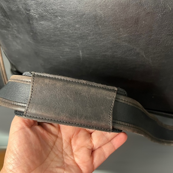 Coach Vintage Leather Essex Briefcase Messenger Bag Unisex - Picture 6 of 10